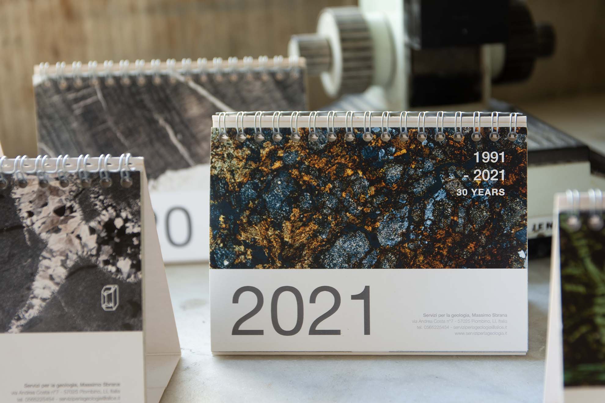 servizi per la geologia calendari dettaglio 2021