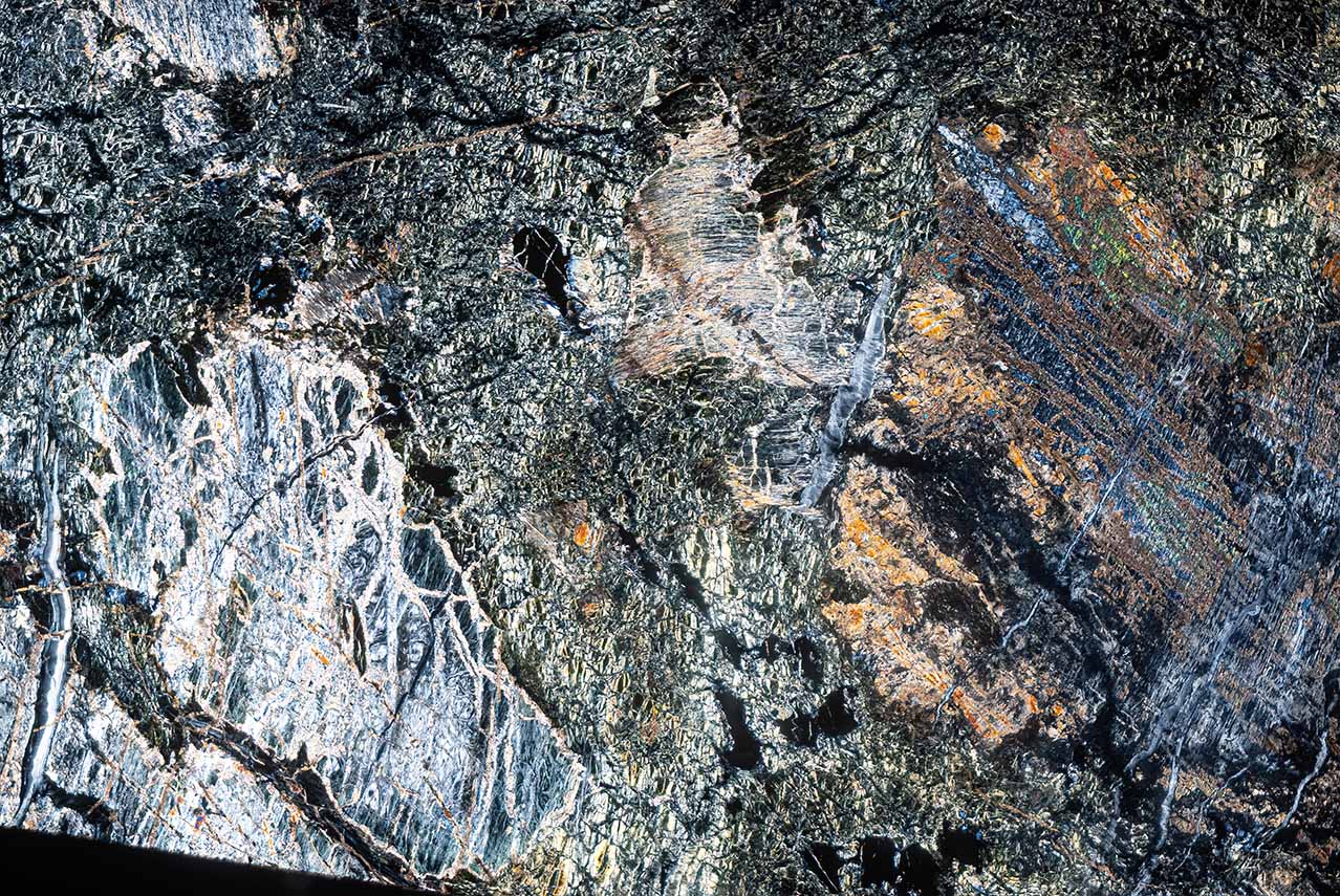 sezione sottile serpentinite Portoferraio nX