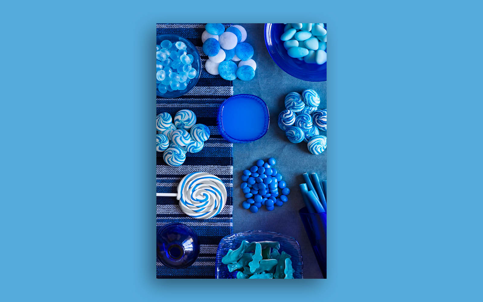 i colori del cibo azzurro