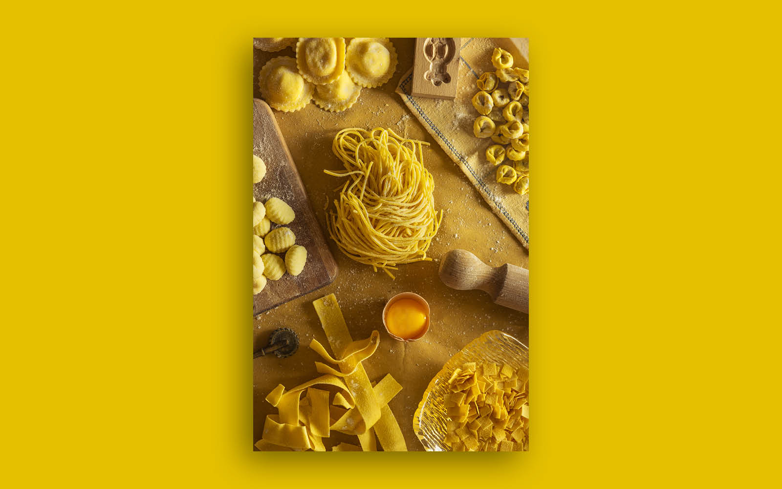 i colori del cibo giallo